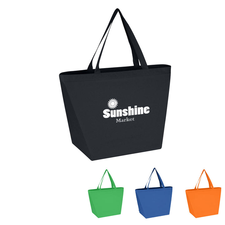 Non-Woven Budget Tote Bag With 100% RPET Material