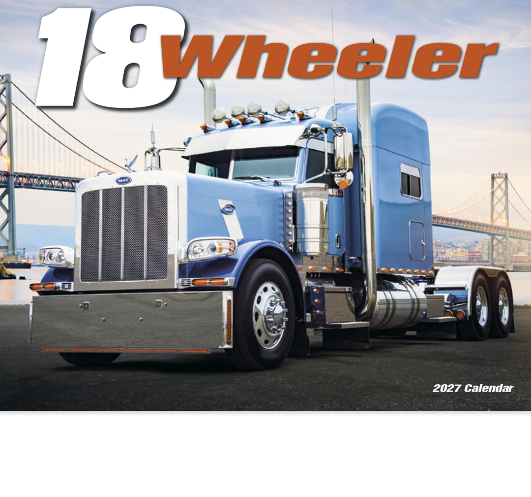 HotLine® Products 18-Wheeler Wall Appointment Calendar - Stapled