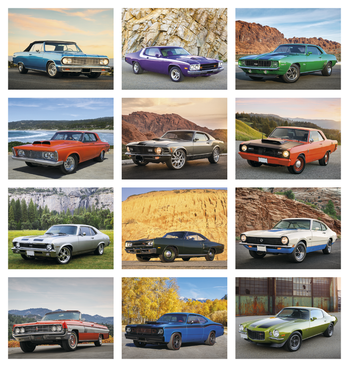Good Value™ Muscle Thunder - Spiral Calendar