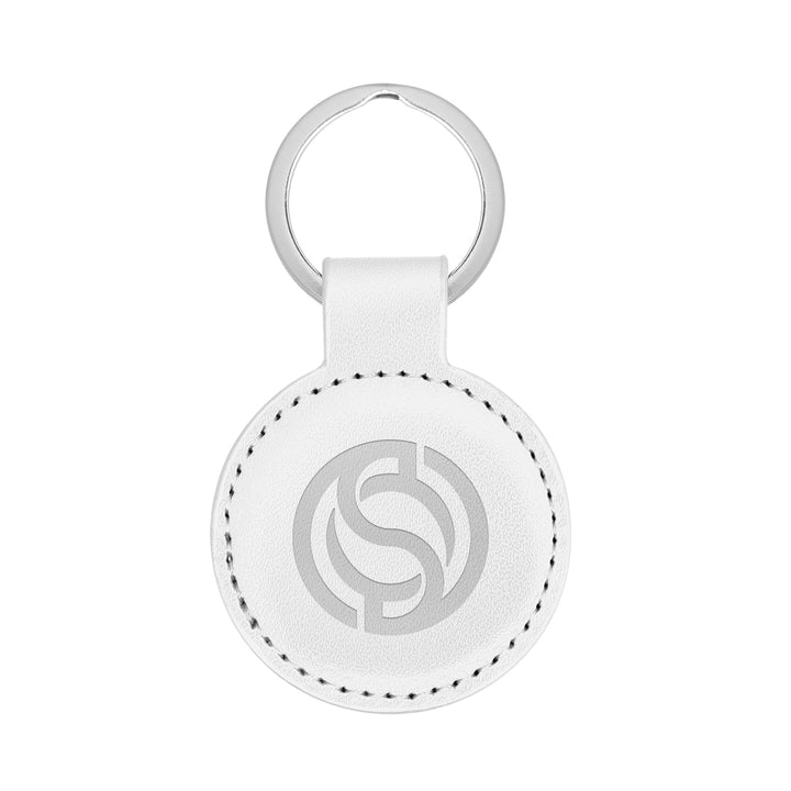 Hue Pop Leatherette Key Tag
