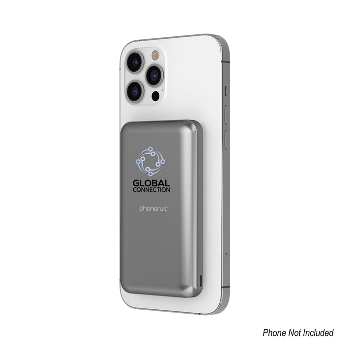 10,000mAh  PhoneSuit® Mag Max Wireless Portable Pocket Charger & Battery Pack