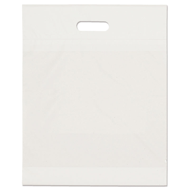 Eco Die Cut Handle Bag - 15W x 19H x 3 - Flexo Ink Print
