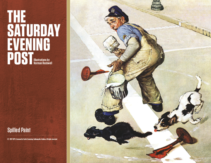 Good Value™  The Saturday Evening Post Illustrations by Norman Rockwell – Stapled Calendar