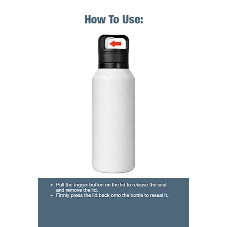 Dawson Insulated Bottle w/ One Touch Lid 18oz