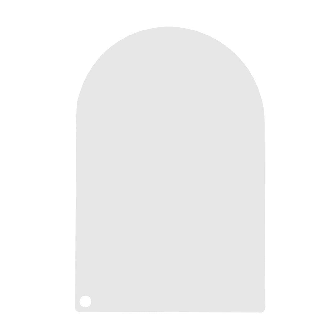 Acrylic Award - Arch Rectangle 7"