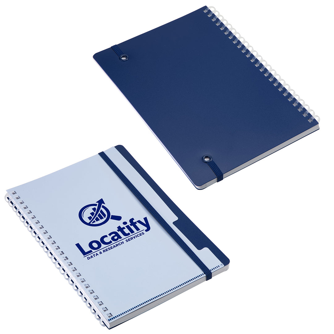 Arcadia Soft Spiral Notebook with Front Pocket