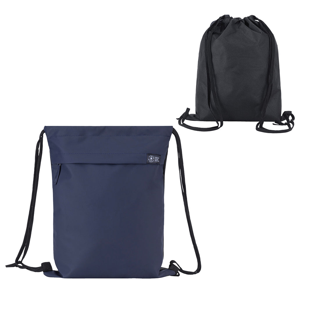 Lakeshore Recycled Nylon Drawstring Bag