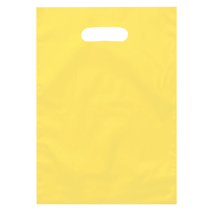 Aster™- Frosted Brite Die Cut Handle - Flexo Ink Print