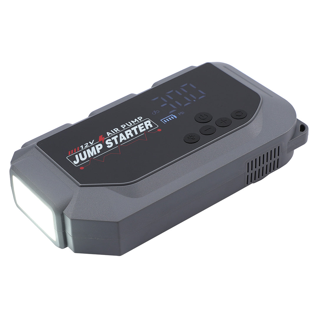 Revive 10000mAh Jump Starter with Tire Inflator & Flashlight