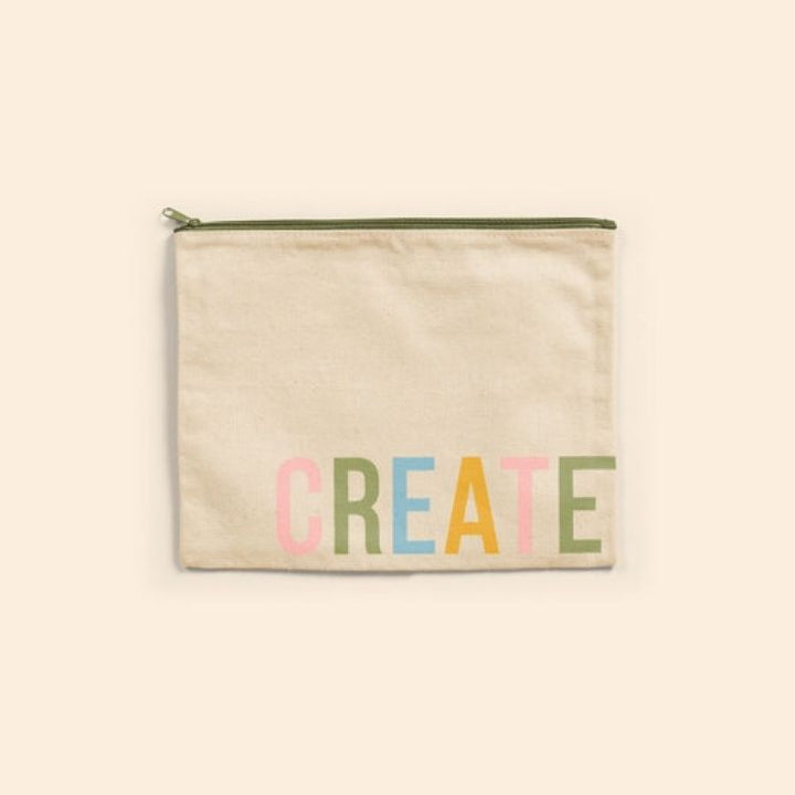 DOLLFACE POUCH - NATURAL CANVAS