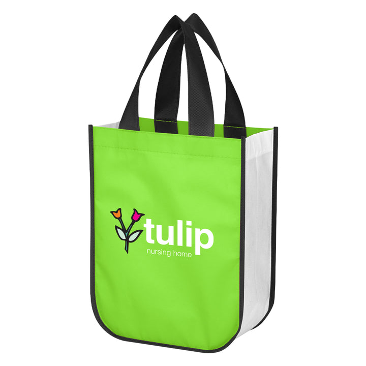 Lola Laminated Non-Woven Shopper Tote Bag