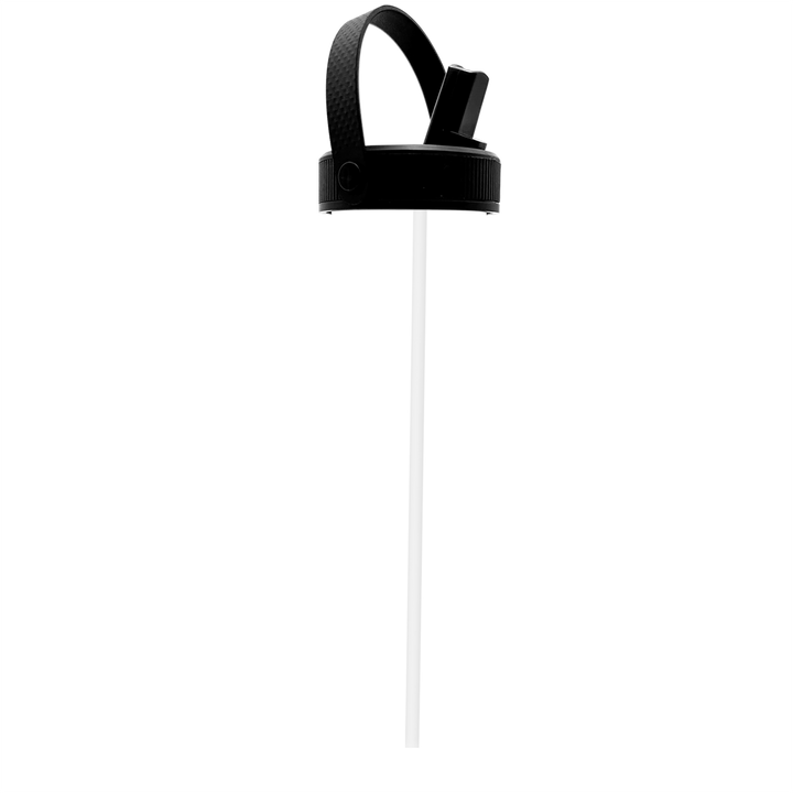 Garyline® Boss Embossed RPET Bottle with Flip-Straw, Swivel Handle Lid - 26 oz.