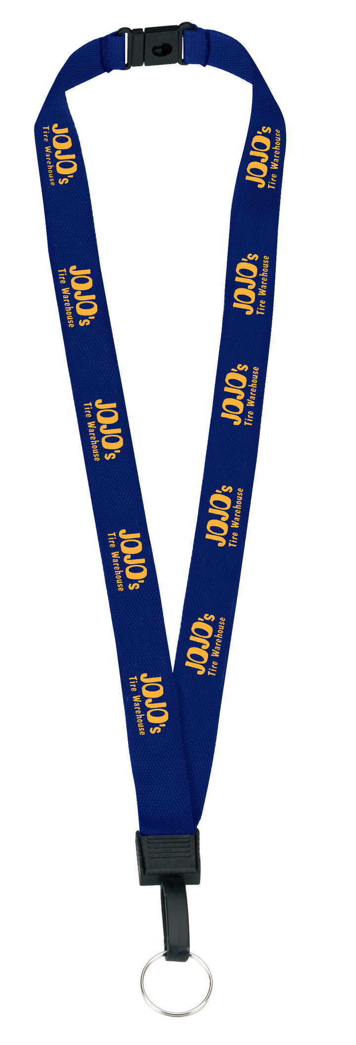 3/4" Breakaway Lanyard with Key Ring
