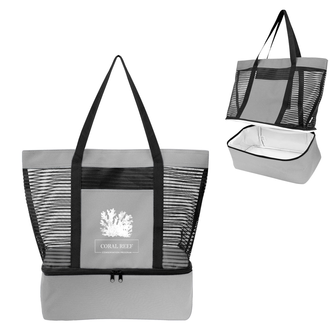 Marley rPET Mesh Tote Bag With Cooler
