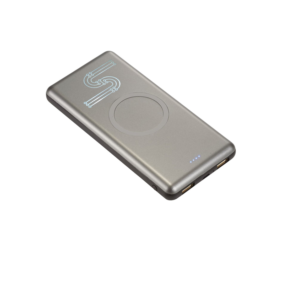 UL Listed Light Up Qi 10000 Wireless Power Bank