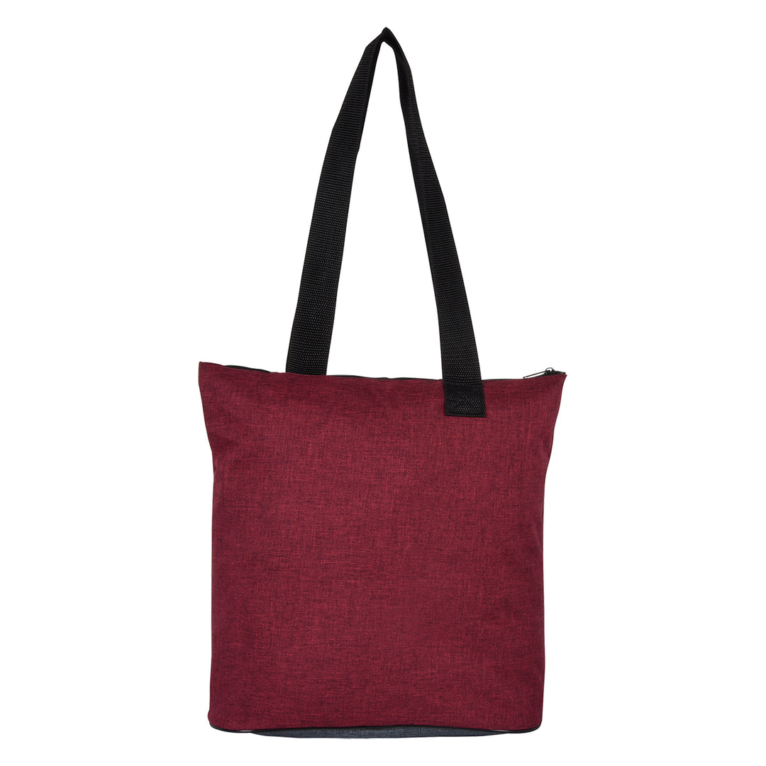 HEATHERED FUN TOTE BAG