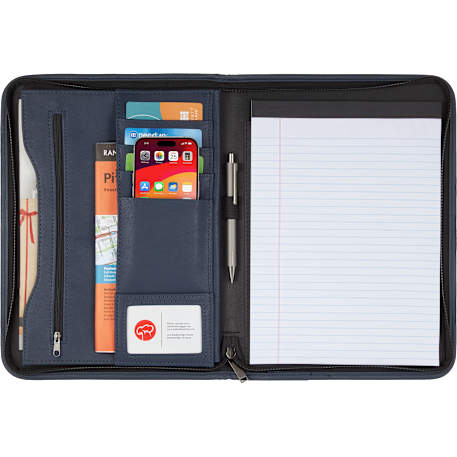 FSC® Mix Executive DuraHyde Zippered Padfolio