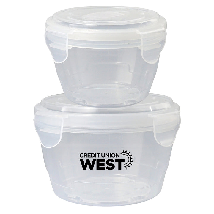 NESTING LOCKING LID BOWL SET
