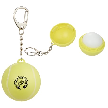 Tennis SPF15 Lip Balm with Keychain