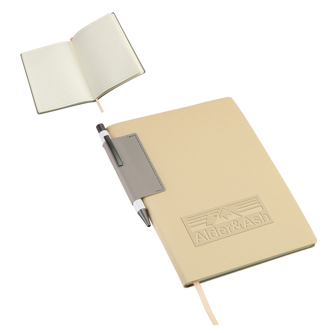 Charter Textured Softcover Journal with Pen