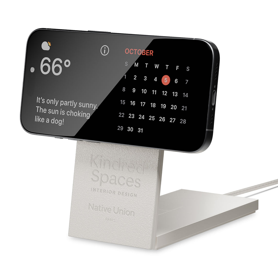 Native Union Rise 2-IN-1 Qi2 Wireless Charger