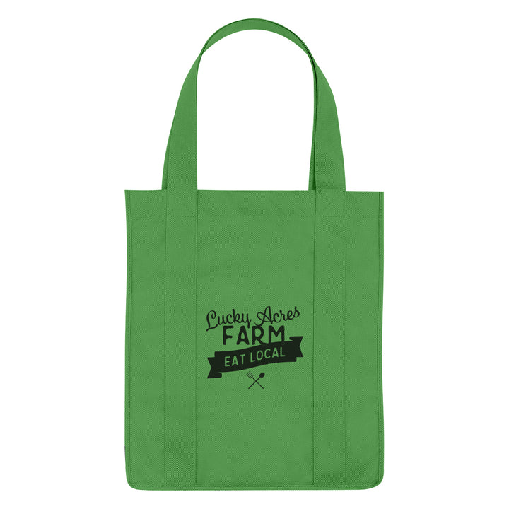 Non-Woven Shopper Tote Bag With 100% RPET Material
