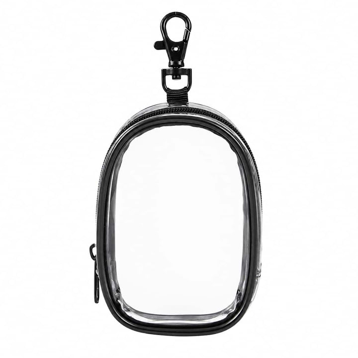 Round Clear Bag Charm