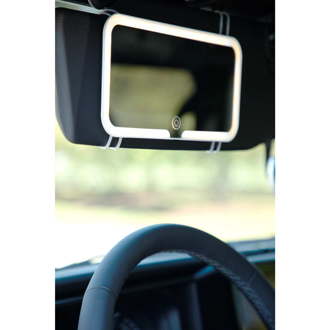 Car Visor Lighted Mirror