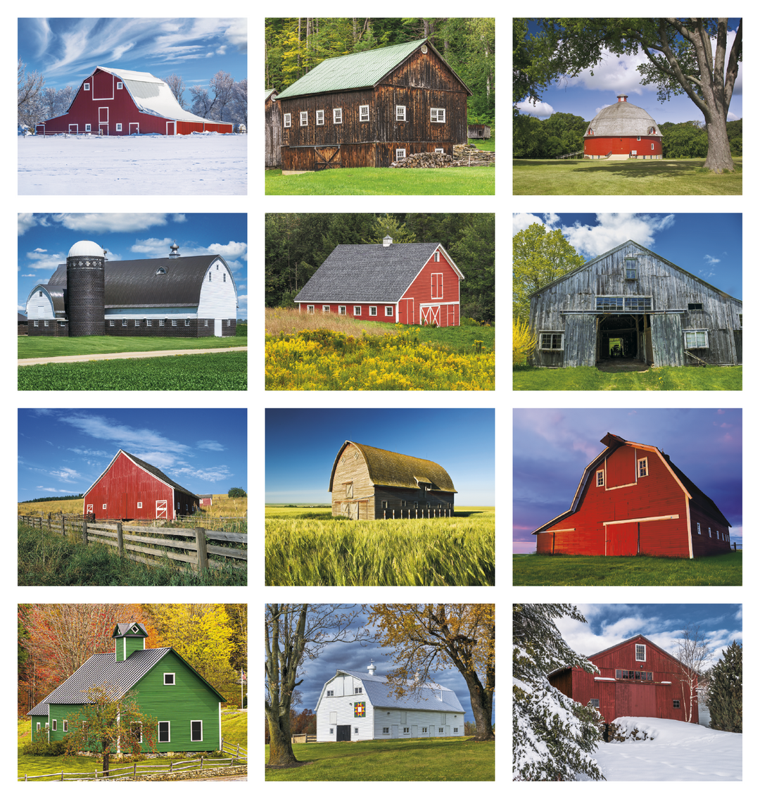 Triumph® Calendars Barns Calendar