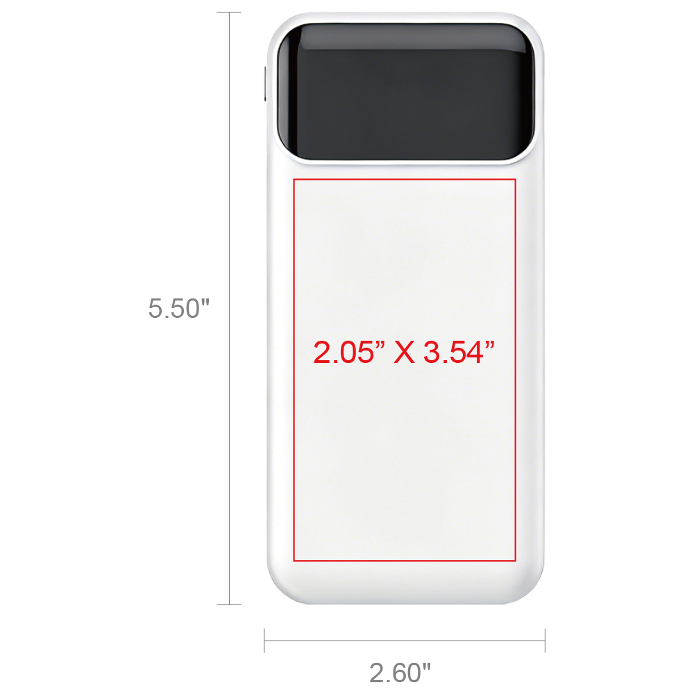 Santa Ana Digital Display Wireless Power Bank PD 15W
