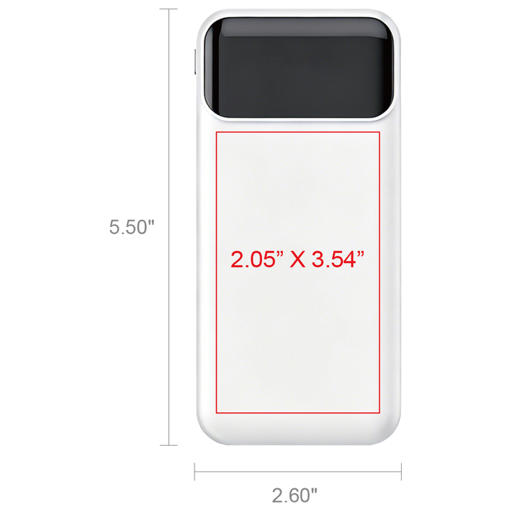 Santa Ana Digital Display Wireless Power Bank PD 15W