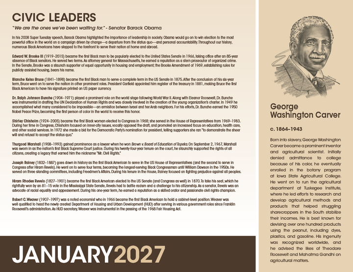 Triumph® Calendars African-American Heritage Barack Obama Calendar