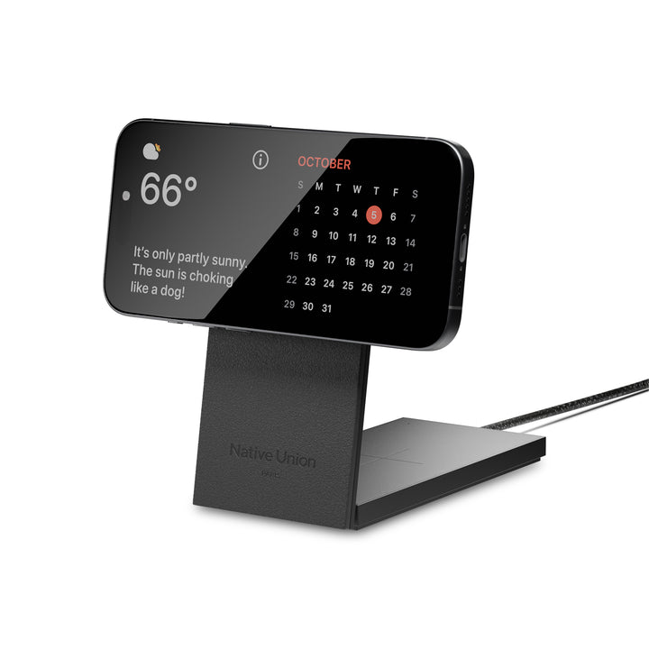 Native Union Rise 2-IN-1 Qi2 Wireless Charger
