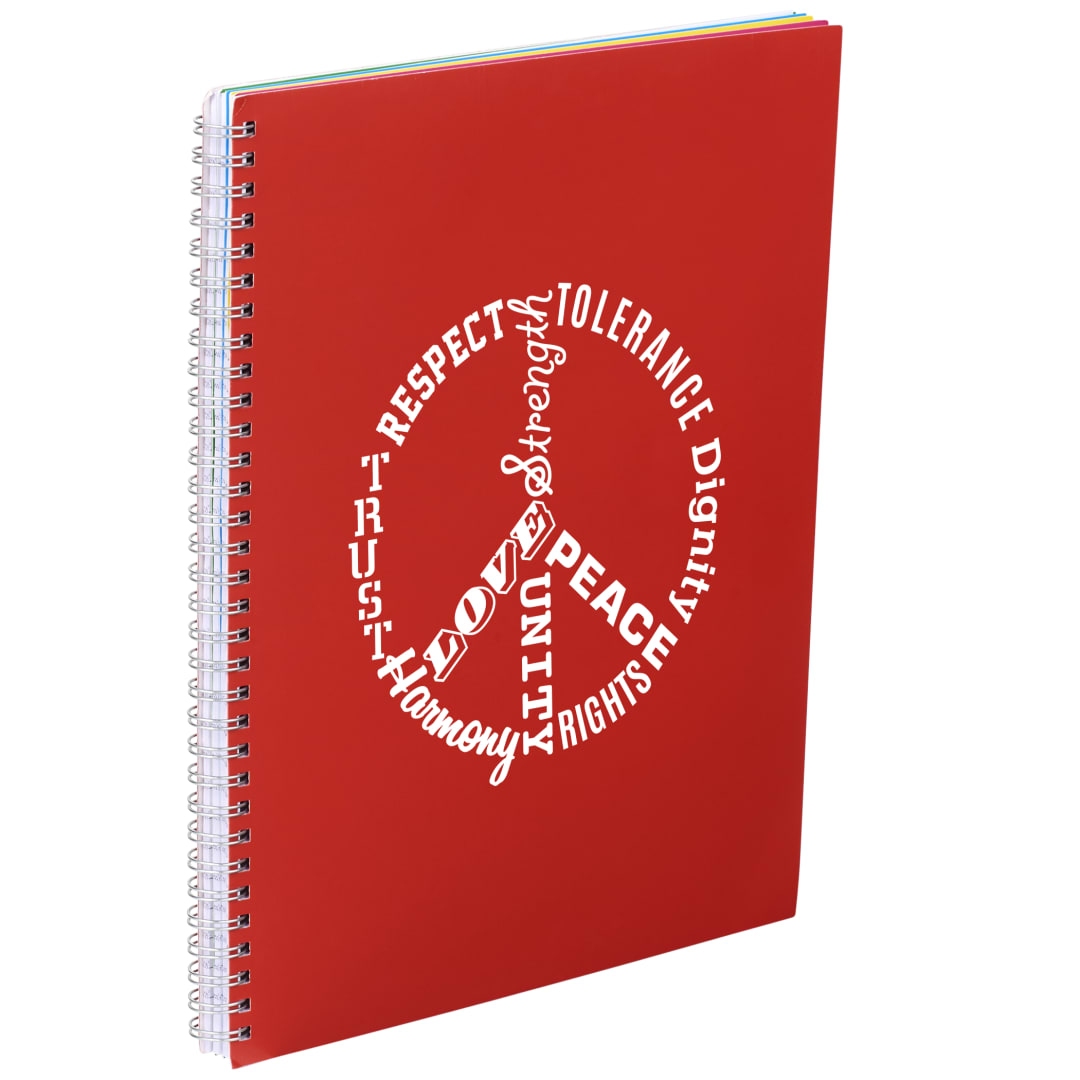 FSC® Mix 8.5" x 11" Remark 5-subject Notebook