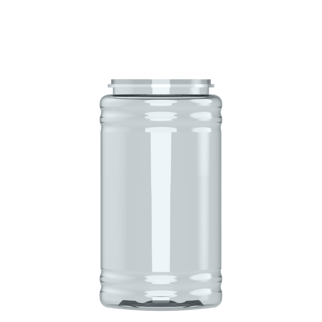 Mini RPET Bottle with Tethered Lid - 16 oz.