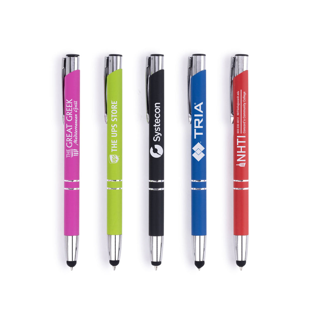Monica Stylus Click Metal Pen (CLOSEOUT)