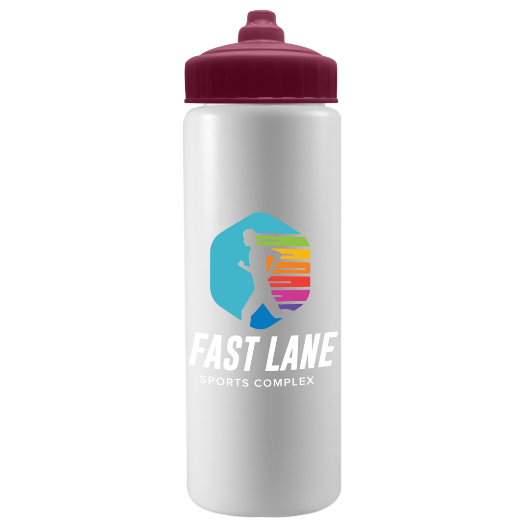 Quart Sport Bottle with Valve Lid - 32 oz.