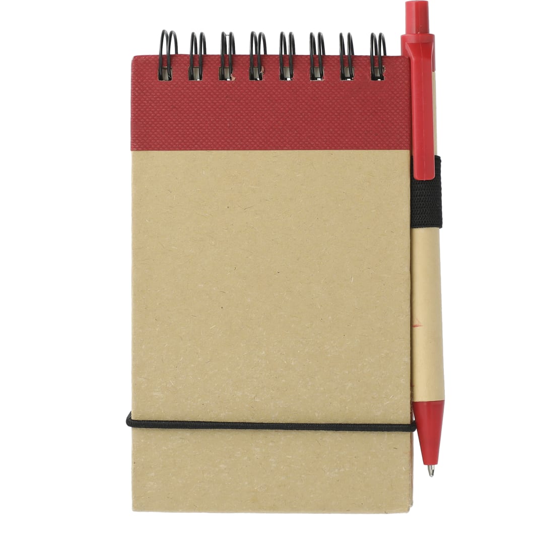 FSC® Mix 5" x 3" Recycled Jotter with Pen