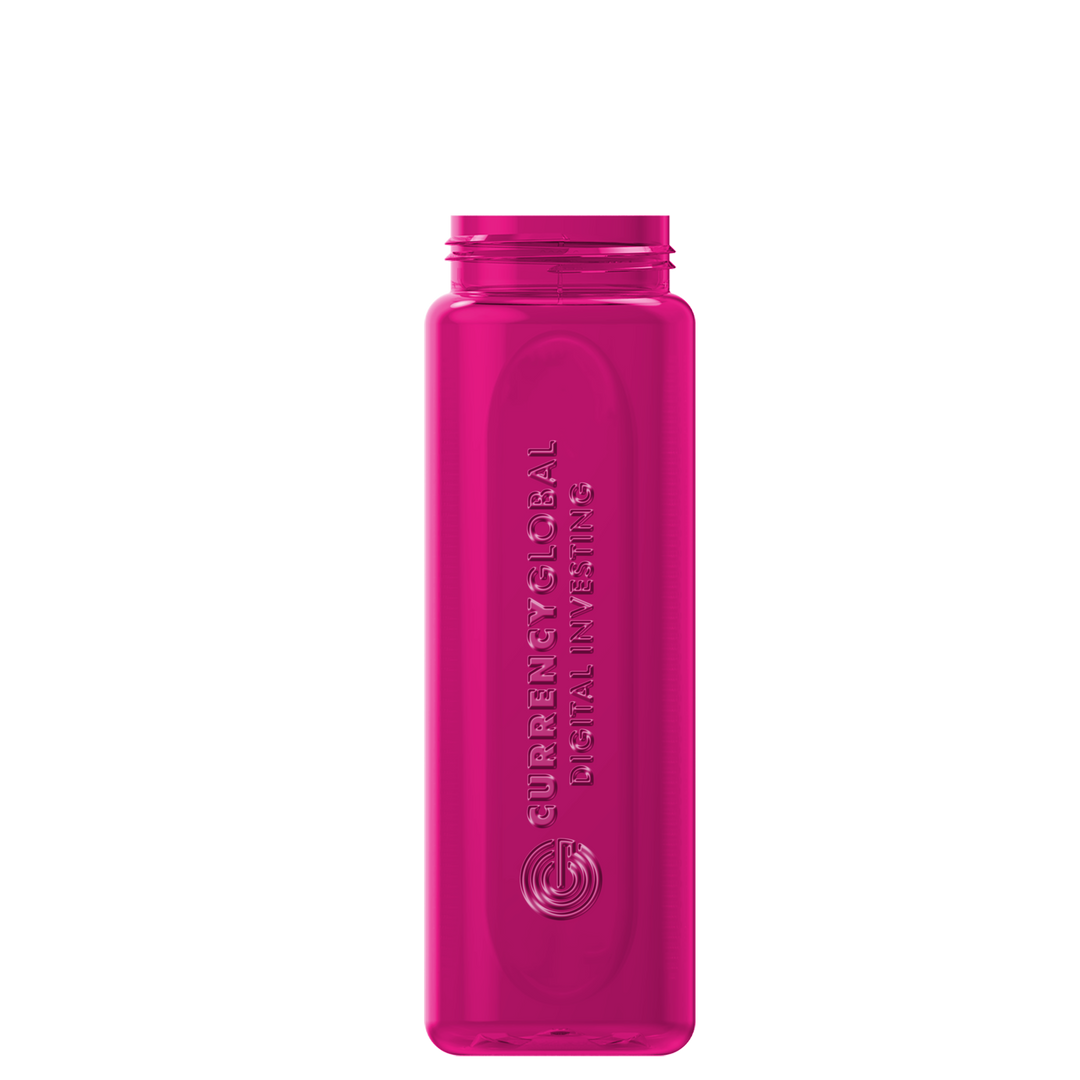 Boss Embossed RPET Bottle with Grip Lid - 26 oz.