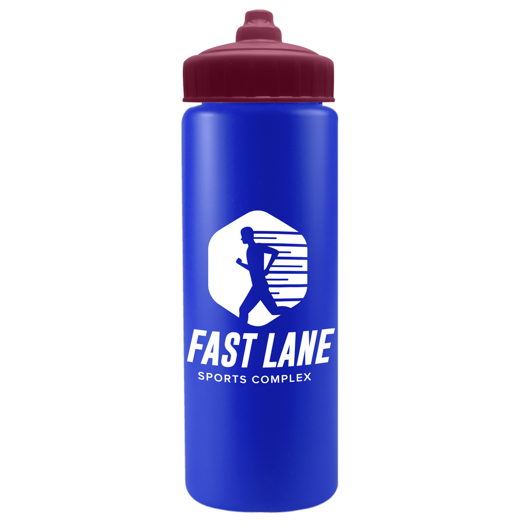 Quart Sport Bottle with Valve Lid - 32 oz.
