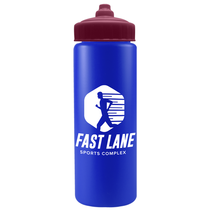 Quart Sport Bottle with Valve Lid - 32 oz.