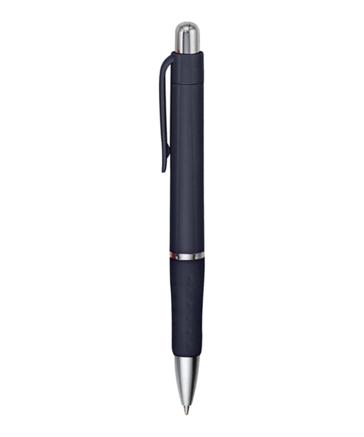 Rigid - Solid Colored Ballpoint Click Pen with grip