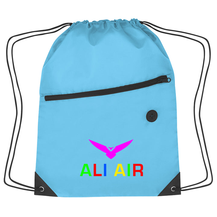 Recycled Sports Pack With Front Zipper