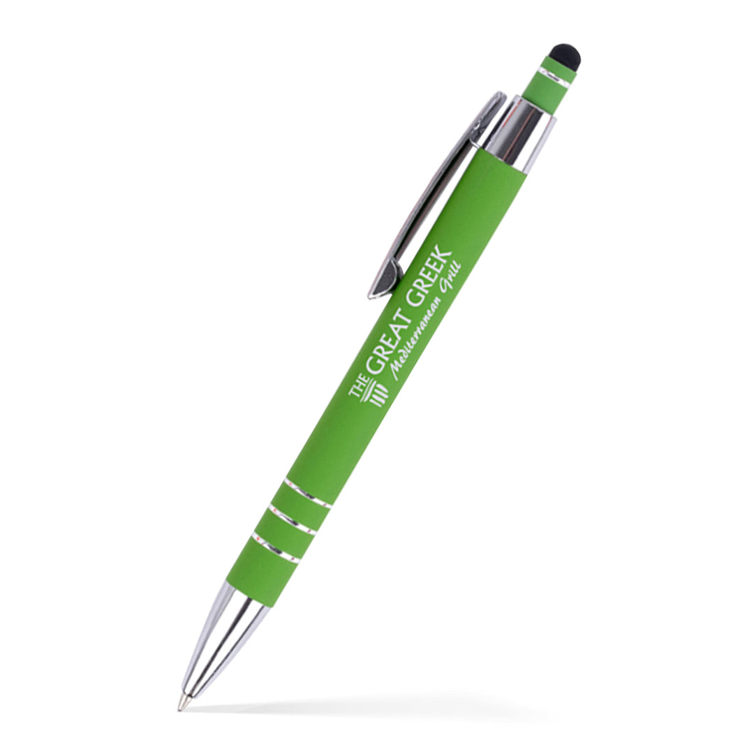 Karina Stylus Satin Soft Touch Click Metal Pen (CLOSEOUT)