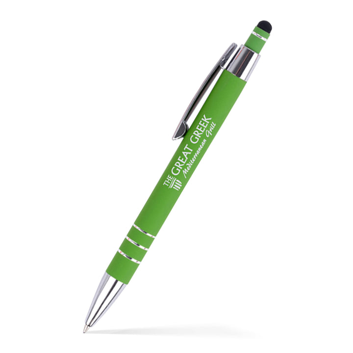 Karina Stylus Satin Soft Touch Click Metal Pen (CLOSEOUT)