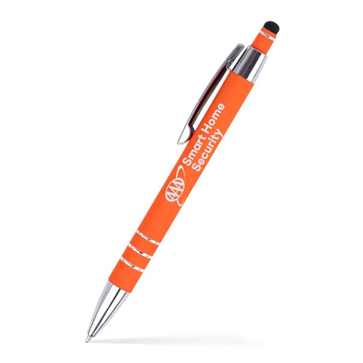 Karina Stylus Satin Soft Touch Click Metal Pen (CLOSEOUT)