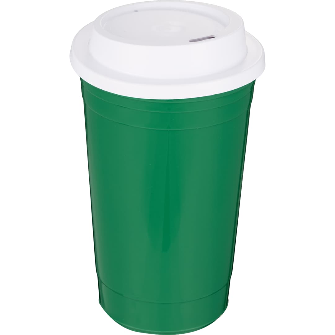 The Traveler Insulated Cup 16 oz. w/ Lid