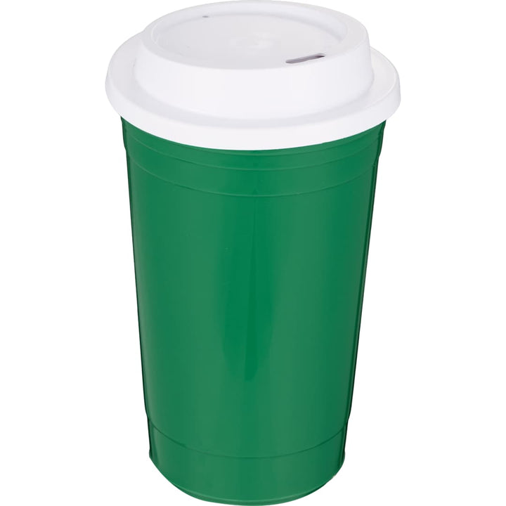 The Traveler Insulated Cup 16 oz. w/ Lid