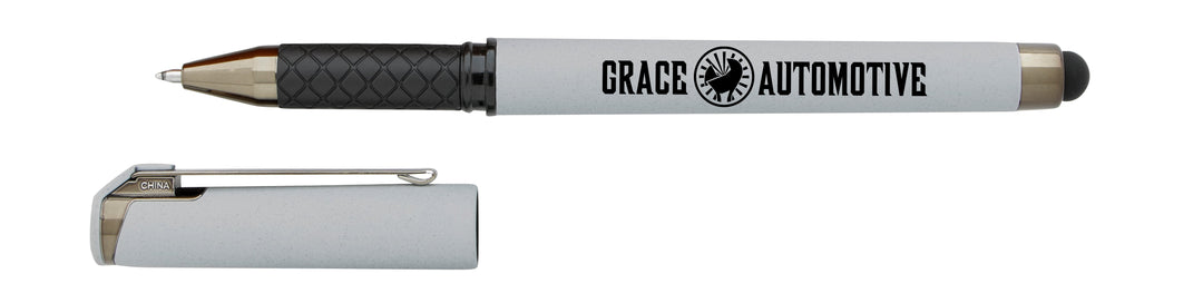 Good Value™ Cali Stylus Gunmetal Suede RABS Pen