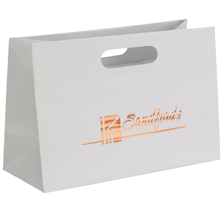 Olivia™ - Boutique Die Cut Handle Tote - Foil Print